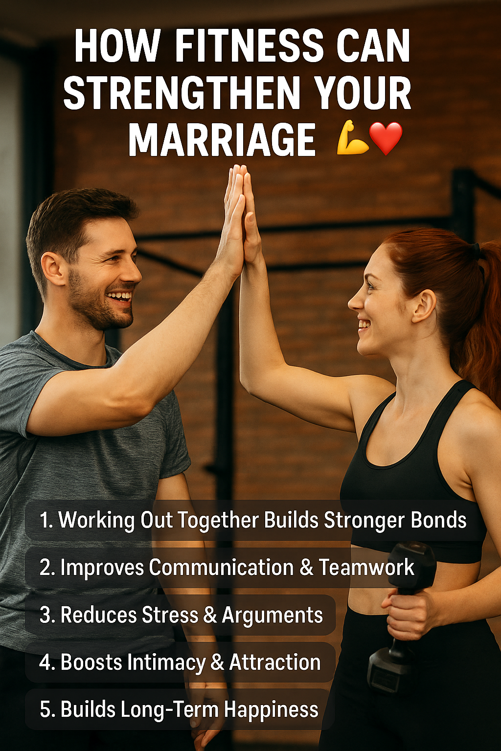 How Fitness Can Strengthen Your Marriage: Build Love &amp; Health Together 💪❤️